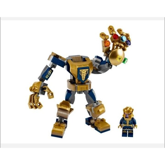 76141 THANOS MECH Legos Marvel Super Heroes AVENGERS Robot Retired NIB Mint - Picture 4 of 9